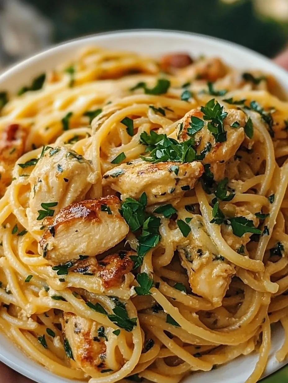 Monterey Chicken Spaghetti